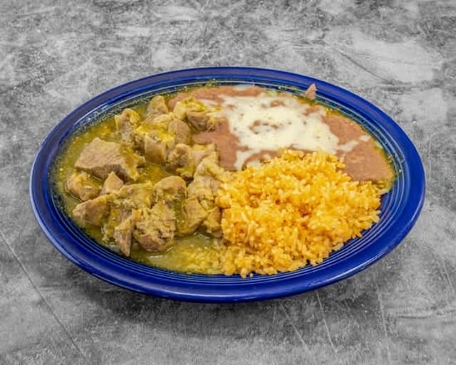 Chile Verde or Chile Rojo Combo.