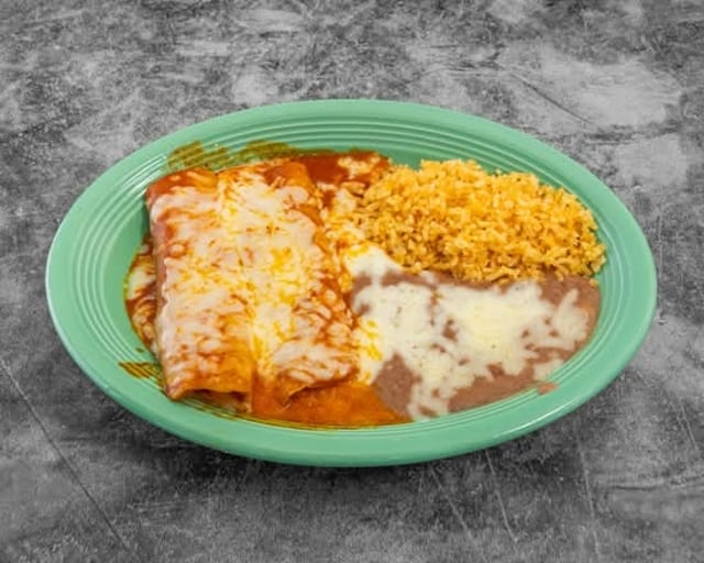Cheese Enchiladas Combo.