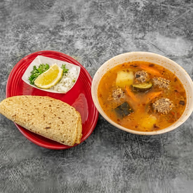 Albondigas Soup.