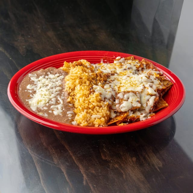 Chilaquiles Plate.