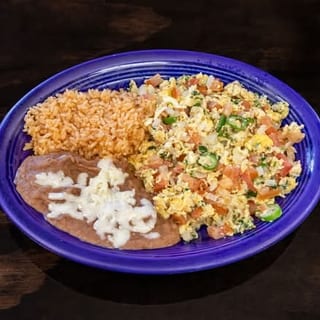 Huevos Mexicanos Plate