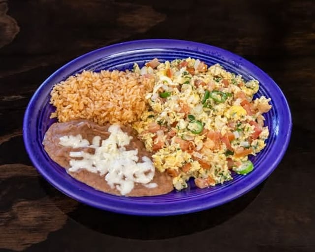 Huevos Mexicanos Plate.
