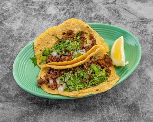Carne Asada Soft Taco.