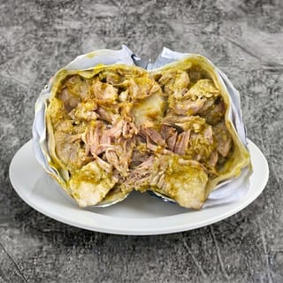 Green Chile Pork Burrito